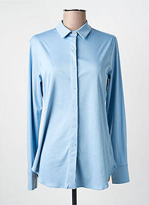 Chemisier coupe cintrée manches longues bleu RIANI femme