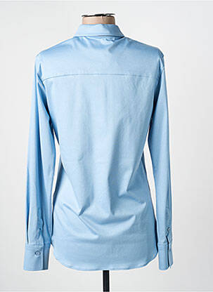 Chemisier coupe cintrée manches longues bleu RIANI femme