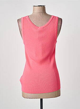 Top stretch sans manche rose RRD (ROBERTO RICCI DESIGNS) femme