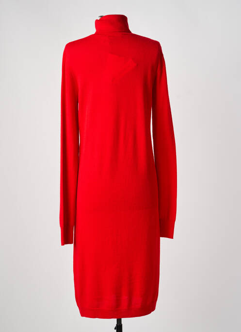 Robe pull stretch manches longues rouge BARBARA BUI femme
