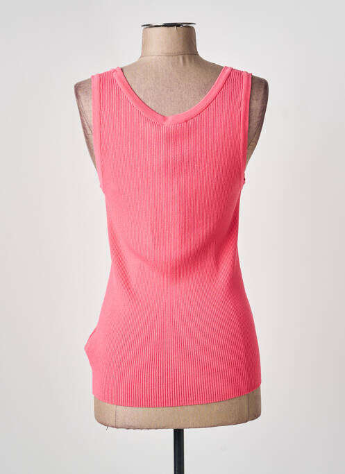 Top stretch sans manche rose RRD (ROBERTO RICCI DESIGNS) femme