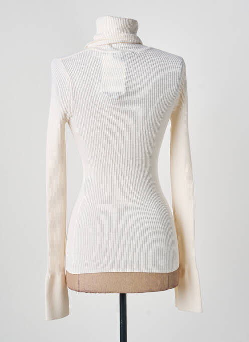 Pull col roulé beige BARBARA BUI femme