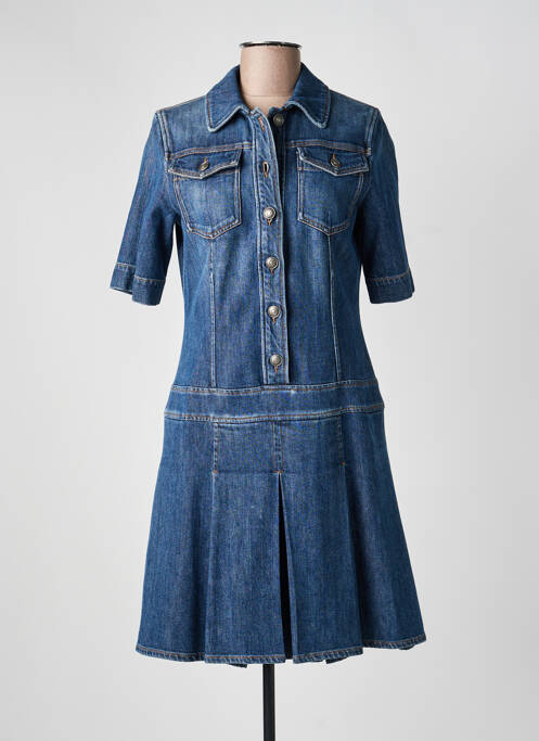 Robe courte bleu SPORTMAX femme