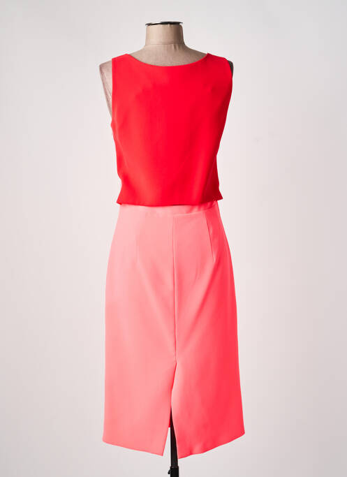 Robe mi-longue rose ICEBERG femme