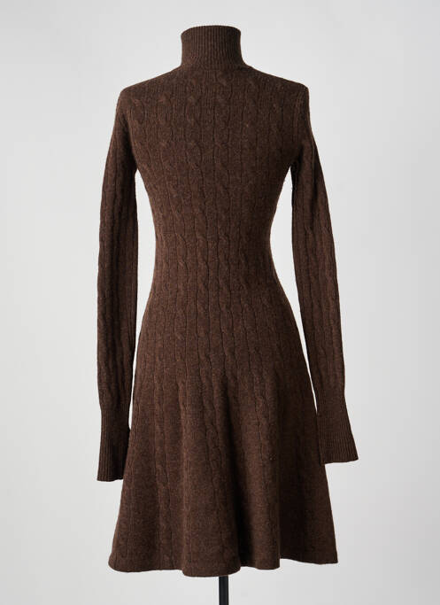 Robe pull marron RALPH LAUREN femme