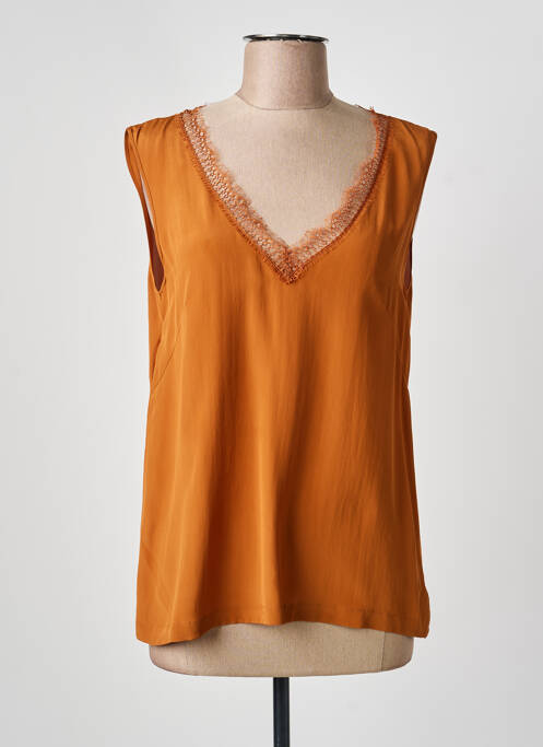 Top orange ALBERTA FERRETTI femme
