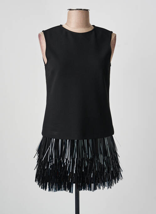 Tunique sans manche noir LIVIANA CONTI femme