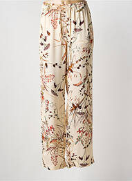 Pantalon large poches taille normale beige RIANI femme