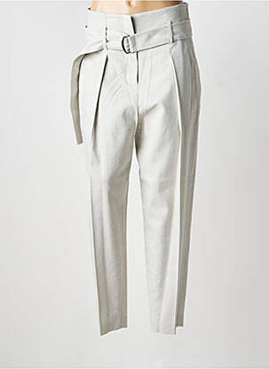 Pantalon droit taille normale taille normale gris JUDITH & CHARLES femme