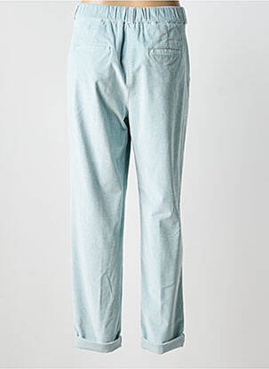 Pantalon droit stretch taille normale bleu PESERICO femme