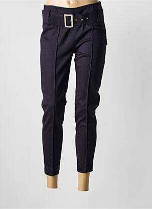 Pantalon 7/8 stretch bleu ERMANNO SCERVINO femme