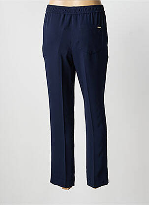 Pantalon droit tissage popeline taille normale bleu RIANI femme