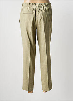 Pantalon 7/8 stretch taille normale vert MARELLA femme