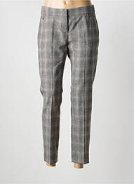 Pantalon 7/8 stretch taille normale gris LAUREL femme