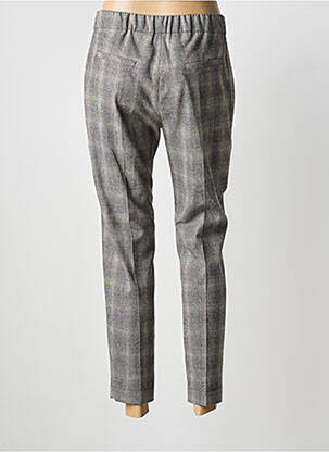 Pantalon 7/8 stretch taille normale gris LAUREL femme