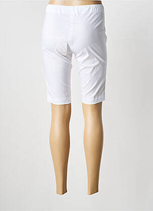 Bermuda taille élastique taille normale blanc LIVIANA CONTI femme
