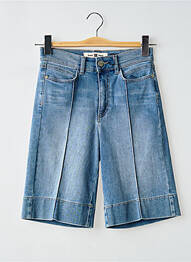Bermuda coupe droite taille normale bleu RIANI femme