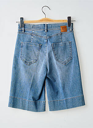 Bermuda coupe droite taille normale bleu RIANI femme