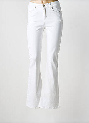 Jeans bootcut taille normale taille normale blanc RIANI femme