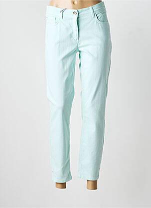 Jeans coupe slim stretch taille normale bleu LAUREL femme