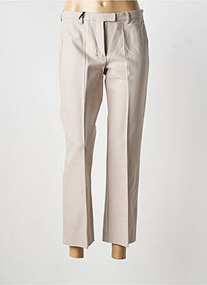 Pantalon 7/8 stretch taille normale beige MAX MARA femme