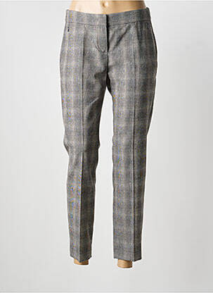 Pantalon 7/8 stretch taille normale gris LAUREL femme