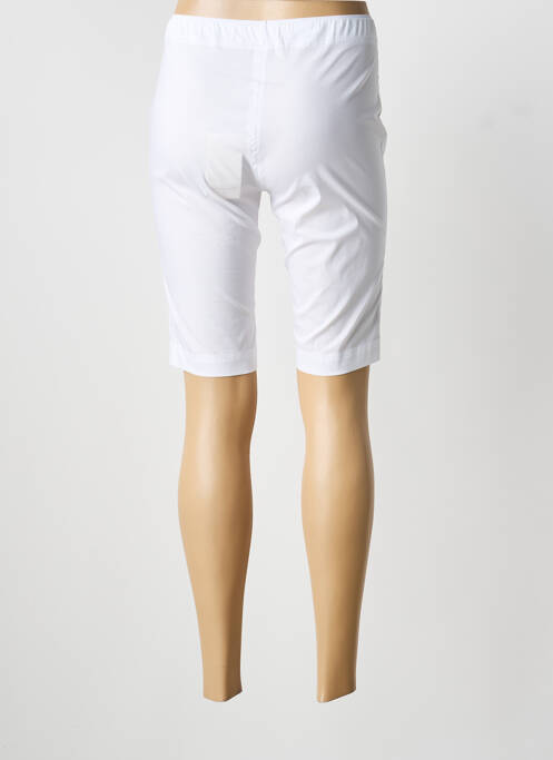 Bermuda taille élastique taille normale blanc LIVIANA CONTI femme