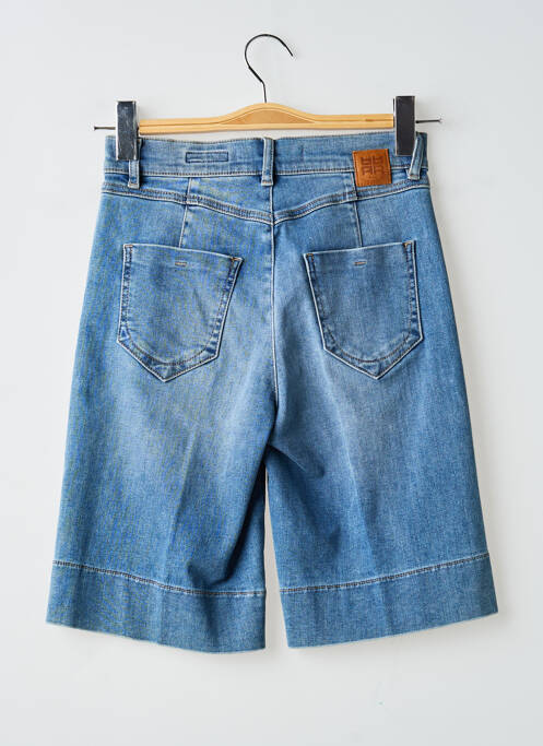 Bermuda coupe droite taille normale bleu RIANI femme