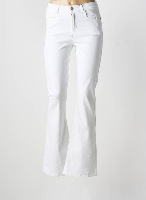 Jeans bootcut taille normale taille normale blanc RIANI femme