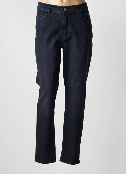 Jeans coupe droite stretch taille normale bleu RIANI femme