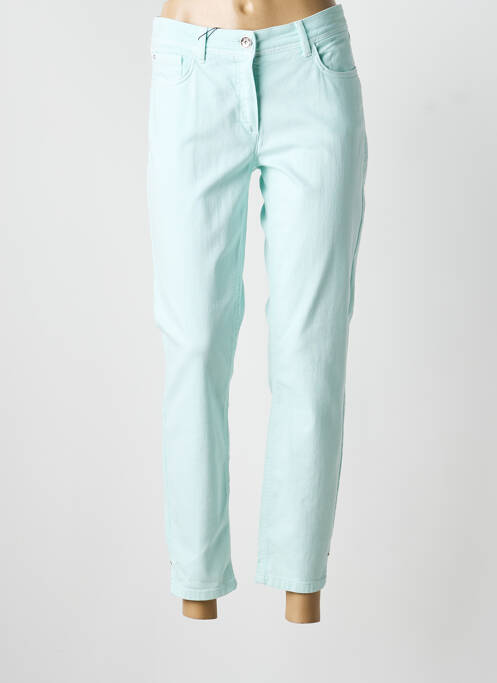 Jeans coupe slim stretch taille normale bleu LAUREL femme