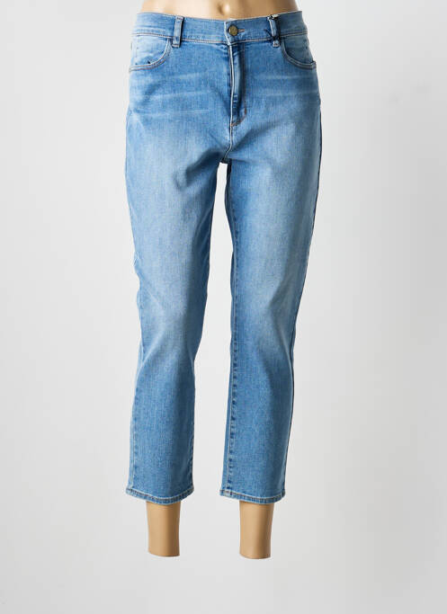 Pantacourt coupe droite taille normale bleu RIANI femme