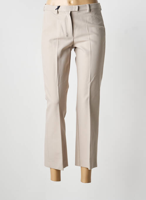 Pantalon 7/8 stretch taille normale beige MAX MARA femme