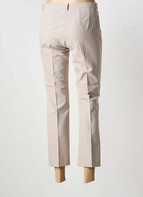 Pantalon 7/8 stretch taille normale beige MAX MARA femme