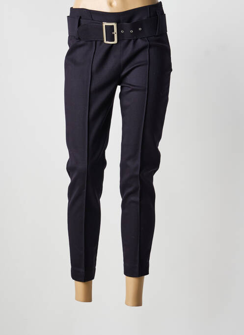 Pantalon 7/8 stretch bleu ERMANNO SCERVINO femme