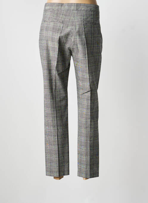 Pantalon 7/8 fermeture zippée sous rabat avec crochet taille normale gris PAUL SMITH femme