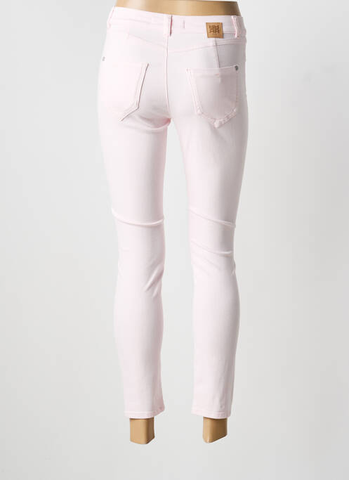 Pantalon 7/8 stretch taille normale rose RIANI femme