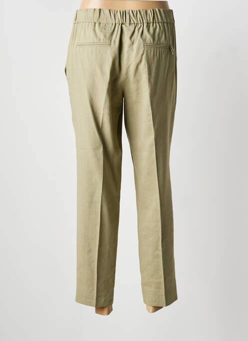 Pantalon 7/8 stretch taille normale vert MARELLA femme