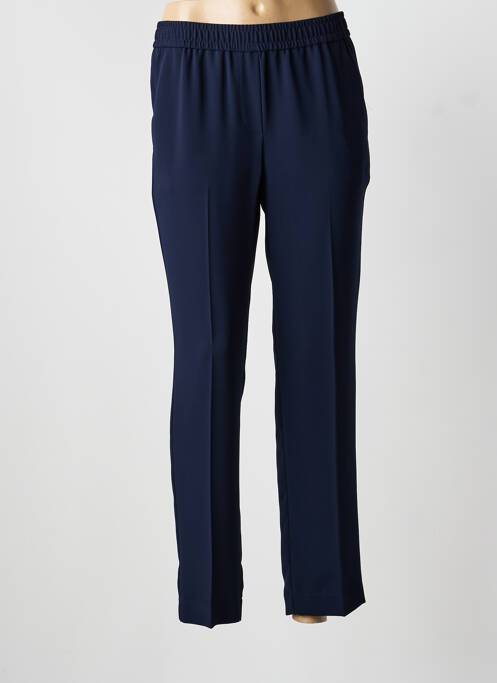 Pantalon droit tissage popeline taille normale bleu RIANI femme