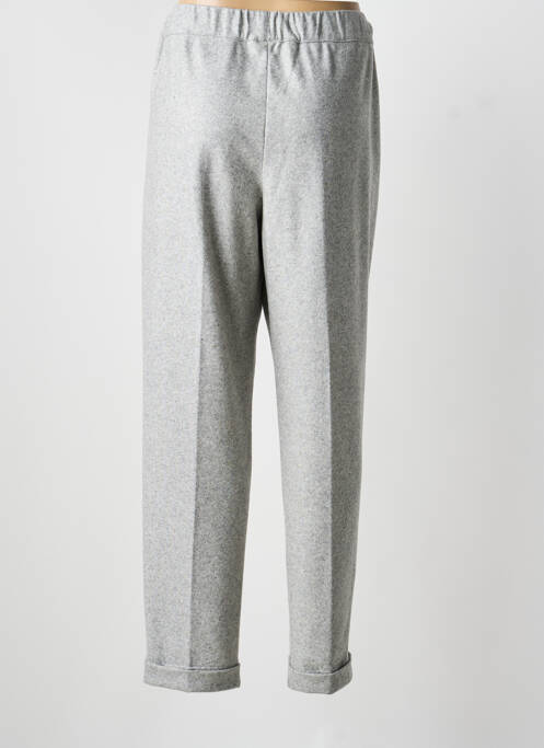 Pantalon droit taille élastique taille normale gris LIVIANA CONTI femme