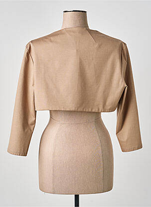 Boléro manches longues beige PAULE KA femme