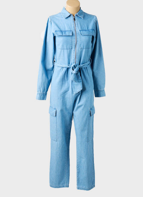 Combi-pantalon col chemisier manches longues bleu RIANI femme