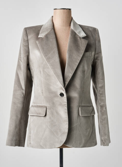 Blazer coupe cintrée gris BARBARA BUI femme