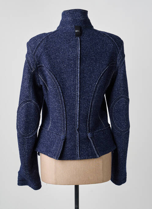 Veste casual coupe cintrée bleu HIGH femme