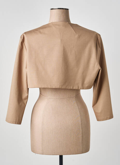 Boléro manches longues beige PAULE KA femme