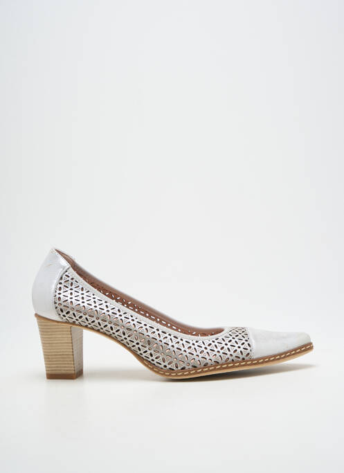 Escarpins argent DORKING femme