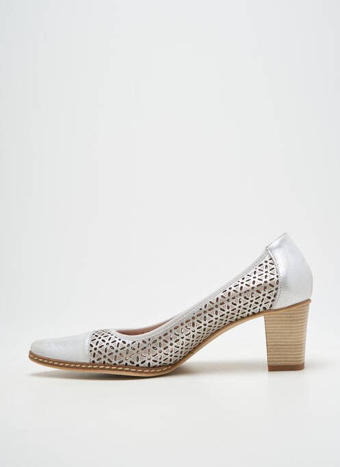 Escarpins argent DORKING femme