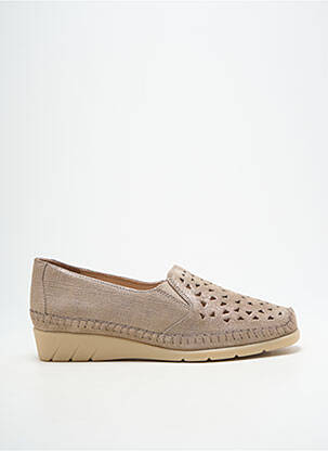 Mocassins beige LUXAT femme