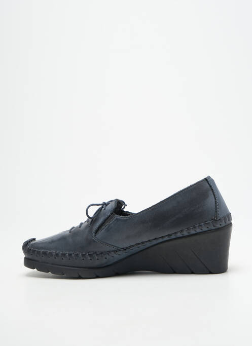 Derbies bleu LUXAT femme