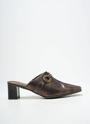 Mules/Sabots marron JANA femme